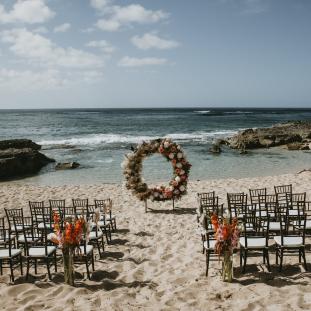 Wedding Ceremony at Secret Cove