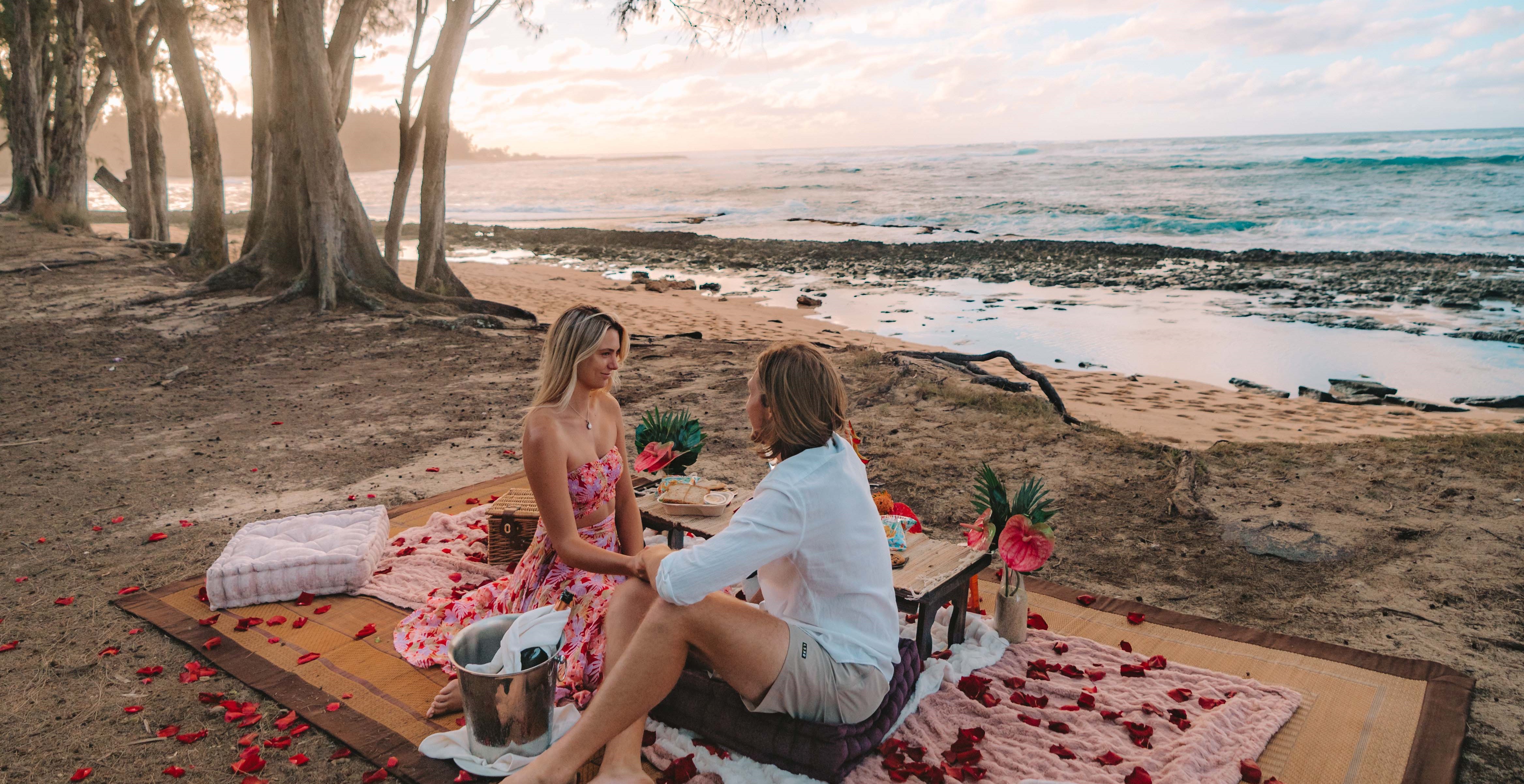 Beach picnic