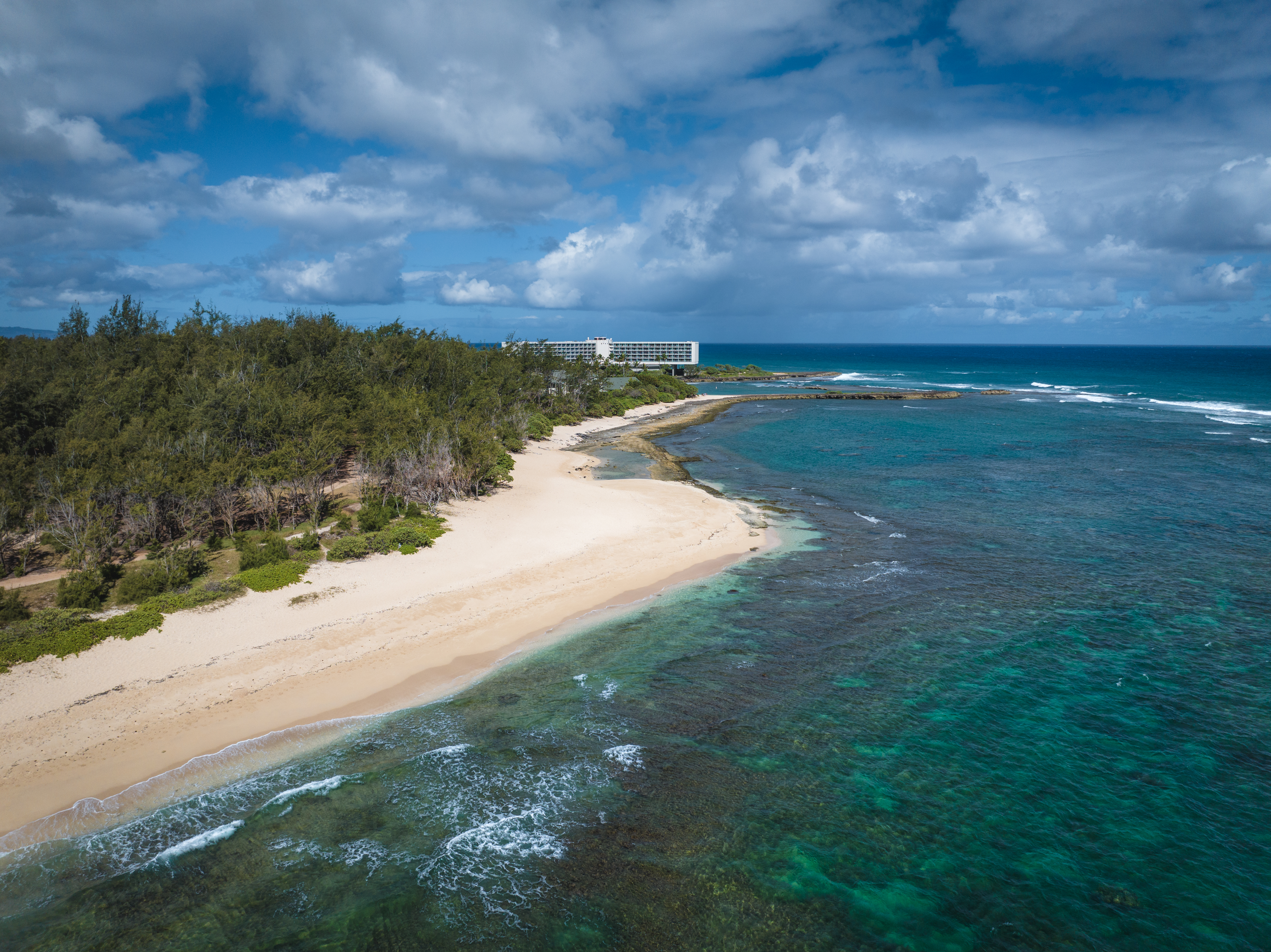 Coastline aerial - King's Walk