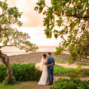 Hawaii beach wedding