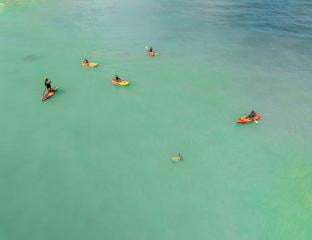 Kayaking Kawela Bay